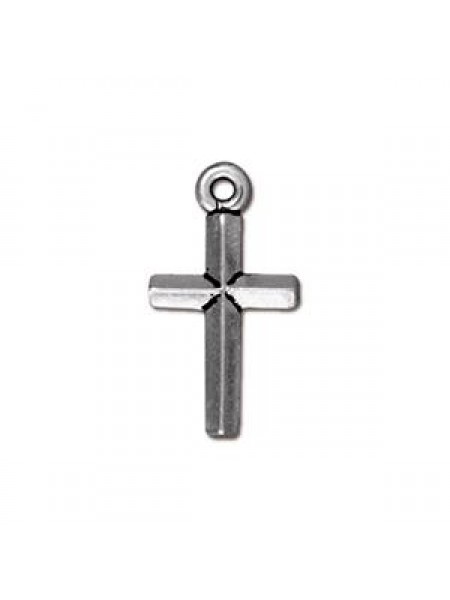 Drop Classic Cross Antique Silver