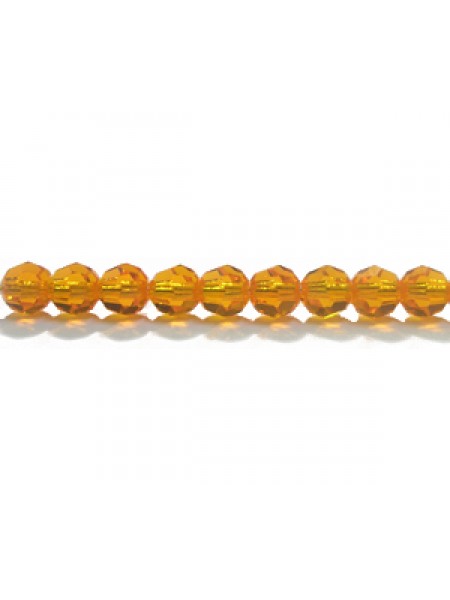 Swar Round Bead 4mm Sun