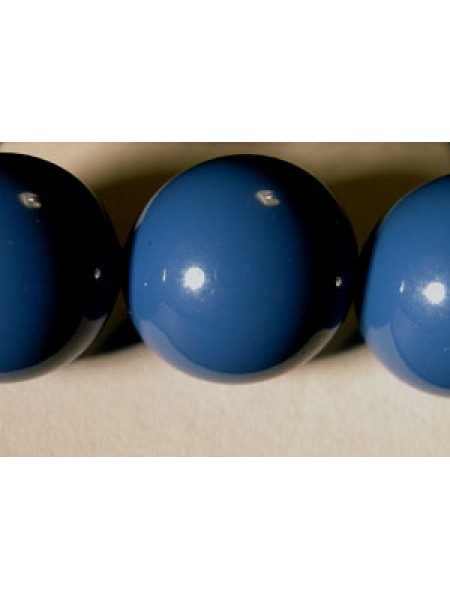 Swar Pearl 16mm Round Lapis