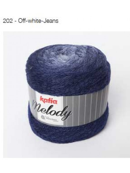 katia Melody 100gr Dark Blue Gradient