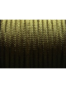 Poly Cord Braided 4mm Olive 25 meters