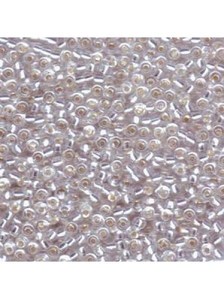 Miyuki 8/0 Seed Bead Silv/L Crystal 22g