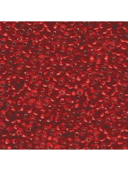 Miyuki 8/0 Seed Bead S/L Flame Red 22g