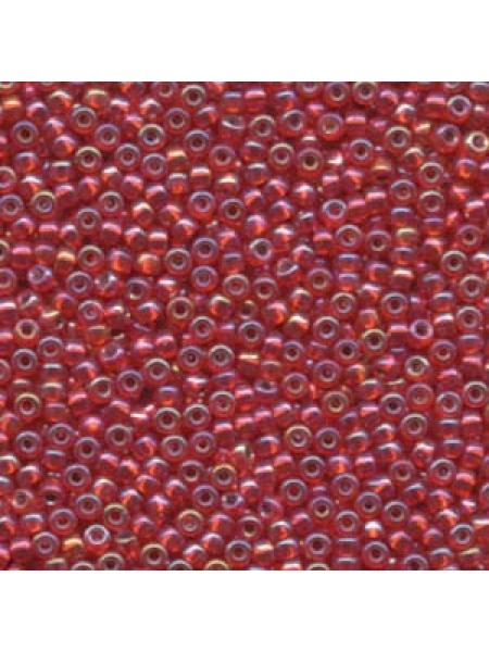 Miyuki 8/0 Seed Bead S/L Flame AB 22g