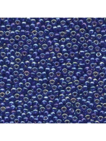 Miyuki 8/0 Seed Bead S/L Cobalt AB 22g