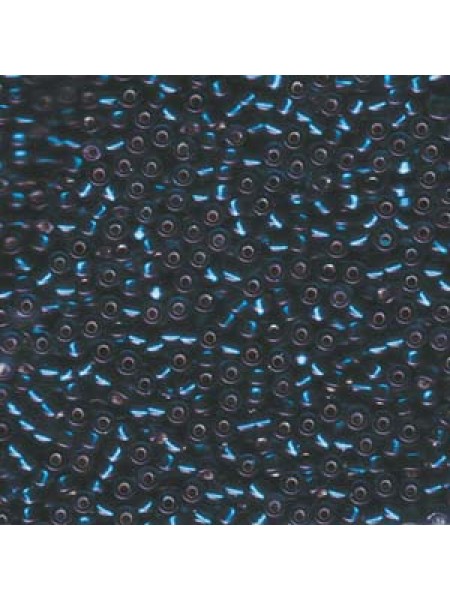 Miyuki 8/0 Seed Bead S/L Blue Zircon 22g