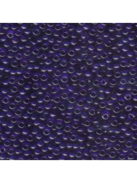 Miyuki 8/0 Seed Bead TR Cobalt 22g